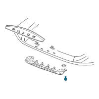 OEM GMC Savana 1500 BOLT ASM-HEX HD WITH CON SPR WA Diagram - 11570173