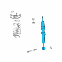 OEM 2010 Toyota Land Cruiser Strut Diagram - 48510-69395