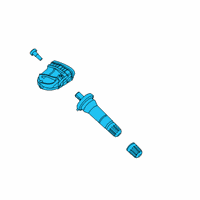 OEM Lincoln Tire Pressure Sensor Diagram - JX7Z1A189C