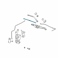 OEM Chevrolet Silverado 2500 HD Front Blade Diagram - 25877402