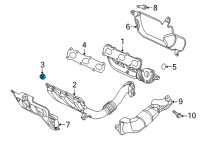 OEM Jeep Nut-Hex Locking Diagram - 68492930AA