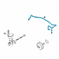 OEM 2008 Nissan Maxima Tube-Vacuum Diagram - 47430-8J100