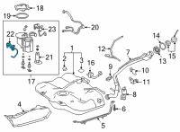OEM Toyota Avalon Harness Diagram - 77785-06150