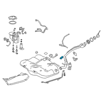 OEM 2022 Toyota Avalon Filler Pipe Diagram - 77201-07110