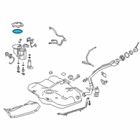 OEM Toyota Avalon Fuel Pump Diagram - 77020-07060