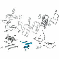 OEM Toyota Table Diagram - 78060-0E010-A3