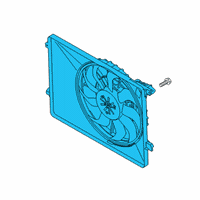 OEM Hyundai Palisade Blower Assembly Diagram - 25380-S8500