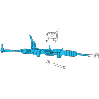 OEM 2011 Dodge Caliber Gear-Rack And Pinion Diagram - 5290935AI