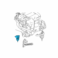 OEM 2007 Chrysler Pacifica ISOLATOR-Engine Mount Diagram - 4880408AD