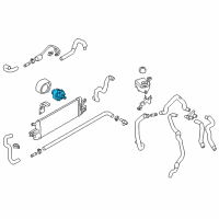 OEM Infiniti Motor Assy-Sub, Cooling Diagram - 21580-4GA0B