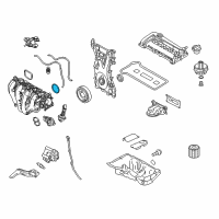 OEM 2008 Ford Fusion Connector Tube Seal Diagram - 1S7Z-9J469-AA