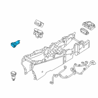 OEM Kia Power Outlet Socket Assembly Diagram - 951203U100