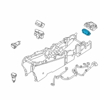 OEM Kia K900 Switch Assembly-Console Diagram - 933103T335KCA