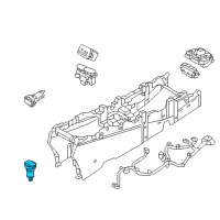 OEM Kia Accessory Socket Assembly Diagram - 951203T100