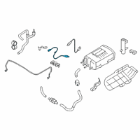 OEM Nissan Versa Air Fuel Ratio Sensor Diagram - 22693-ET000