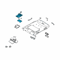 OEM Infiniti M45 Lamp Assembly-Map Diagram - 26430-CR110