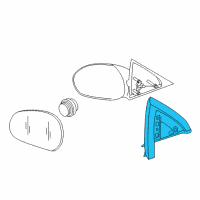 OEM 2011 Mercury Mariner Cover Diagram - 8L8Z-17K709-AC