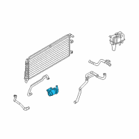 OEM 2011 Mercury Mariner Auxiliary Pump Diagram - 9M6Z-8C419-A