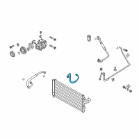 OEM Hyundai Genesis Coupe Hose-Discharge Diagram - 97762-2M100