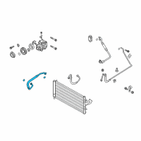 OEM 2011 Hyundai Genesis Coupe Hose-Suction Diagram - 97763-2M100