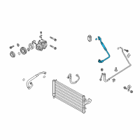 OEM Hyundai Genesis Coupe Pipe-Suction Diagram - 97764-2M100