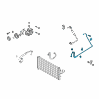 OEM 2012 Hyundai Genesis Coupe Tube-Liquid Diagram - 97770-2M100