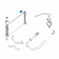 OEM Nissan Quest Cap Assembly-Radiator Diagram - 21430-8991A