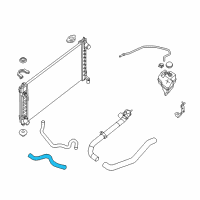 OEM 2020 Nissan Maxima Hose-Auto Transmission Oil Cooler Diagram - 21632-3NT0D