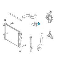 OEM 2019 Lexus LC500h Hose, Radiator, NO.1 Diagram - 16571-31400