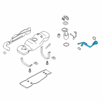 OEM 2010 Ford F-150 Filler Pipe Diagram - 9L3Z-9034-K