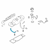 OEM 2013 Ford F-150 Support Strap Diagram - 9L3Z-9054-F