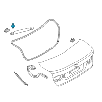 OEM 2013 BMW ActiveHybrid 3 Ball Pin Diagram - 41-62-8-259-236
