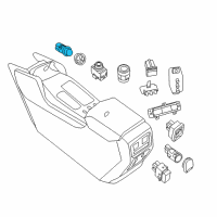 OEM Nissan Pathfinder Socket-Assembly Diagram - 25331-00Q0D