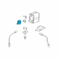 OEM 2019 Chevrolet Express 3500 Vent Control Solenoid Diagram - 84148825