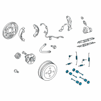 OEM 2015 Toyota Yaris Hardware Kit Diagram - 04942-52050