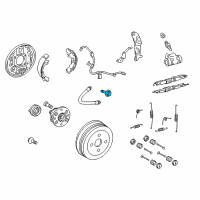 OEM Lexus Bolt, W/Washer Diagram - 90119-A0213