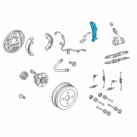 OEM Toyota Prius Lever Diagram - 47601-52100