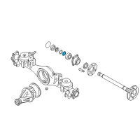 OEM 1999 Nissan Pathfinder Washer-Bearing Diagram - 43264-0W000