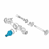 OEM 2002 Nissan Pathfinder Final Drive Assembly Diagram - 38300-K4419