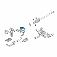 OEM 2008 Kia Rondo Protector-Heat RH Diagram - 2852537663