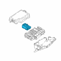 OEM 2018 Hyundai Elantra GT Pcb Block Assembly Diagram - 91959-G3010