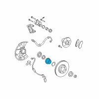 OEM 2009 Toyota Tacoma Oil Seal Diagram - 90311-A0003