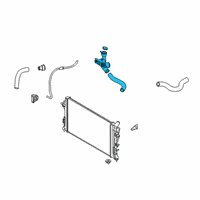 OEM 2022 Kia Soul Filler Neck & Hose A Diagram - 25327K0200