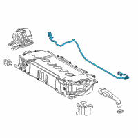 OEM 2020 Toyota Prius Battery Cable Diagram - 821H1-47011