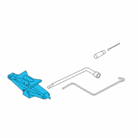 OEM 2019 Toyota 86 Jack Assembly Diagram - SU003-05745