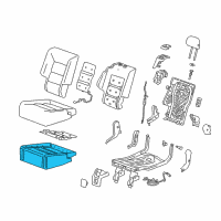 OEM 2022 Chevrolet Equinox PAD ASM-R/SEAT CUSH Diagram - 84585217