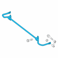 OEM 2017 Infiniti QX30 Stabilizer-Front Diagram - 56229-5DA0A