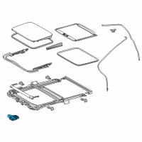 OEM Toyota Prius C Motor Diagram - 63260-52110