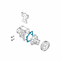 OEM Hyundai Gasket-Water Pump Diagram - 25124-2G400