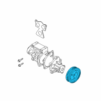 OEM Kia Sportage Pulley-Coolant Pump Diagram - 251292G400